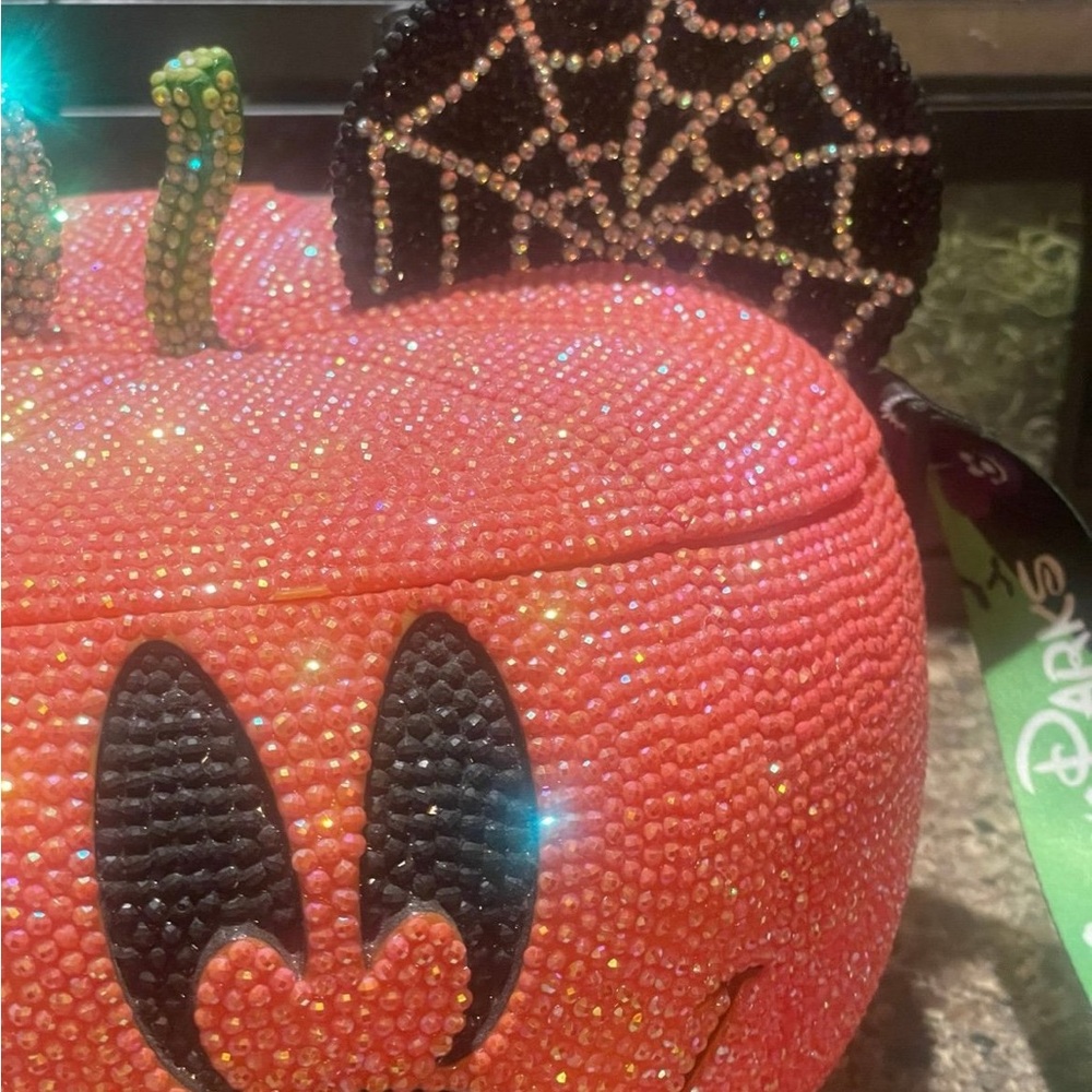 One of a kind* Disney parks popcorn bucket hand bedazzled - Picture 3 of 5
